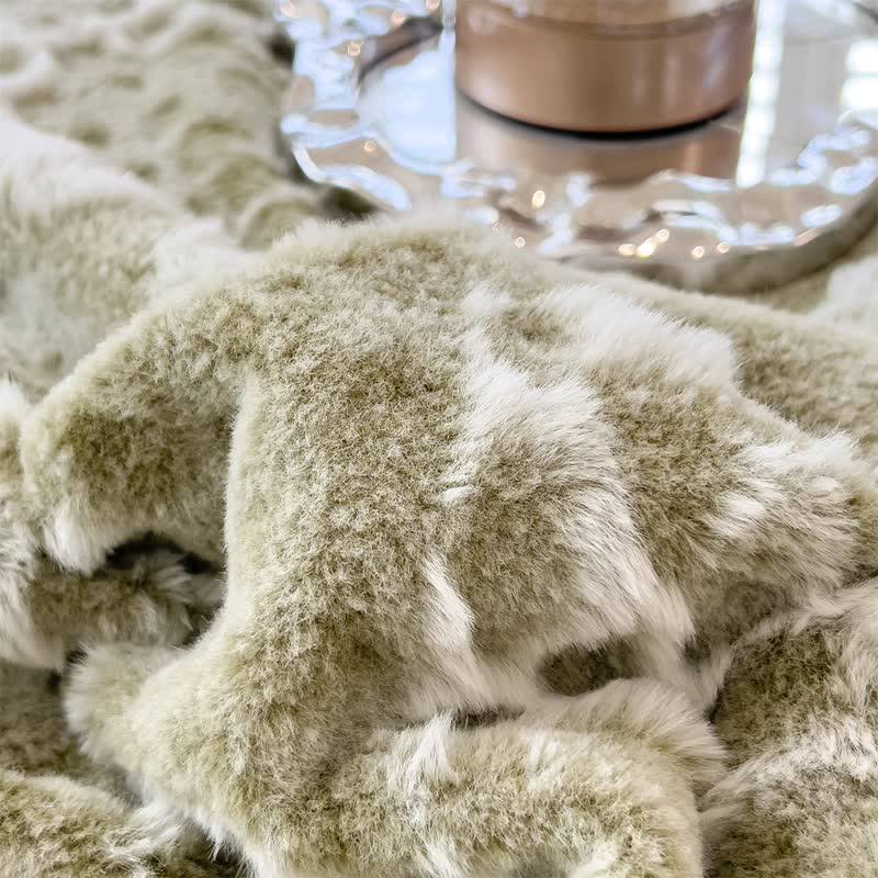 Checkered Grid Reversible Throw Blanket - image 8