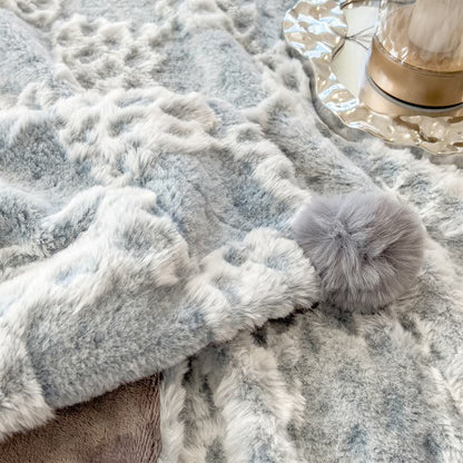 Checkered Grid Reversible Throw Blanket - image 35