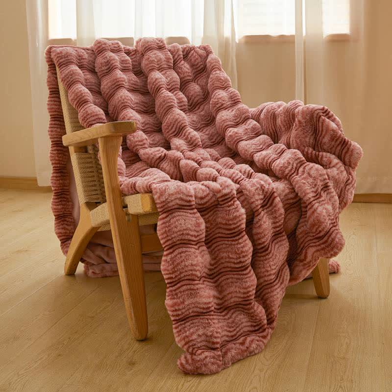Soft Plush Wavy Fluffy Blanket - image 5