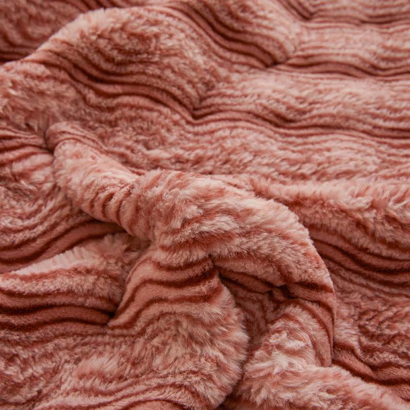 Soft Plush Wavy Fluffy Blanket - image 7