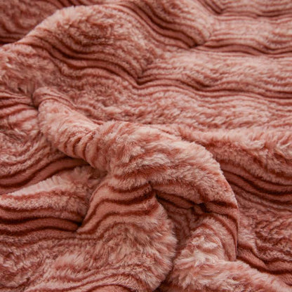 Soft Plush Wavy Fluffy Blanket - image 7