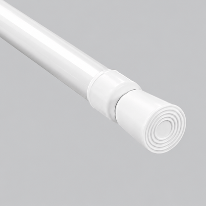 White Spring Tension Curtain Rod - Thick Rod - 60cm-110cm - image 5