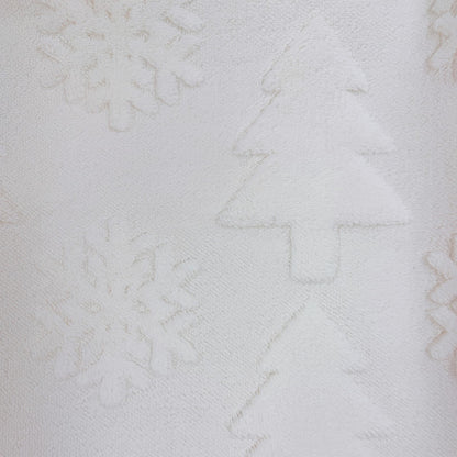 Christmas Tree Snowflake Embossed Pillow Cover - image 14