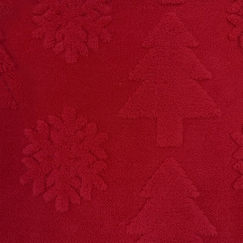 Christmas Tree Snowflake Embossed Pillow Cover - image 4