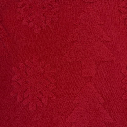 Christmas Tree Snowflake Embossed Pillow Cover - image 4