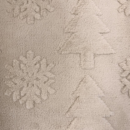 Christmas Tree Snowflake Embossed Pillow Cover - image 9