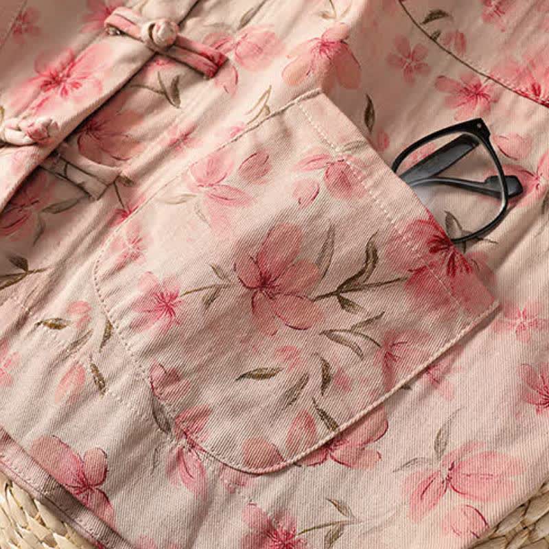 Breezy Blush Floral Lounge Cardigan - image 4
