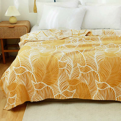 Plantain Leaf Three Layers Breathable Quilt - image 2