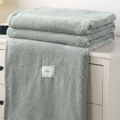 Modern Lightweight Soft Throw Blanket - Gray Green - Queen - image 20