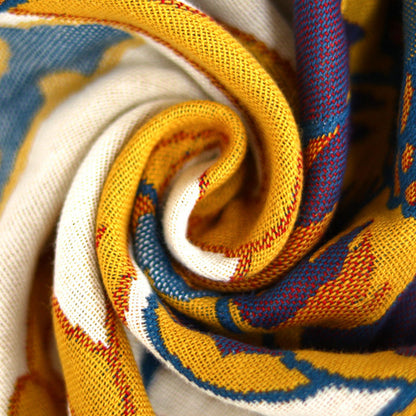 Blooming Flowers Reversible Cotton Bath Towel - image 7