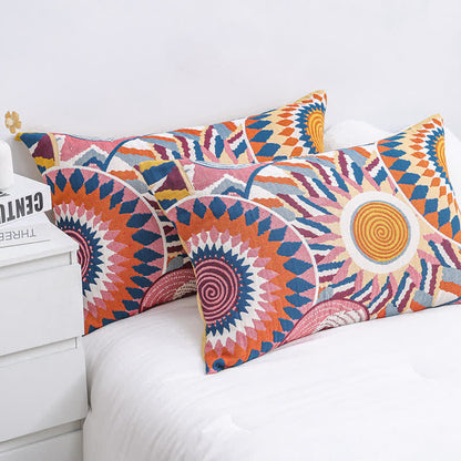 Ownkoti Nordic Sun Print Button Cotton Pillowcases (2PCS) - image 4