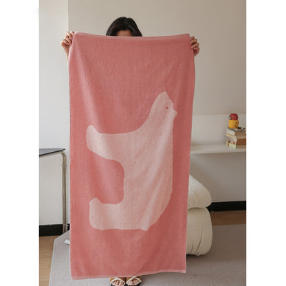 Polar Bear Breathable Cotton Towel - image 5