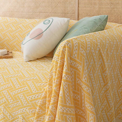 Ownkoti Soft Tassel Blanket Reversible Sofa Cover - image 5