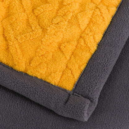 Luxurious Thick Warm Fleece Throw Blanket - image 3