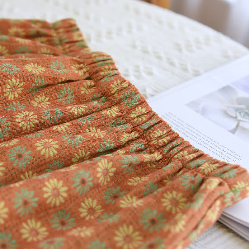 Jacquard Daisy Pure Cotton Loungewear Set - image 5