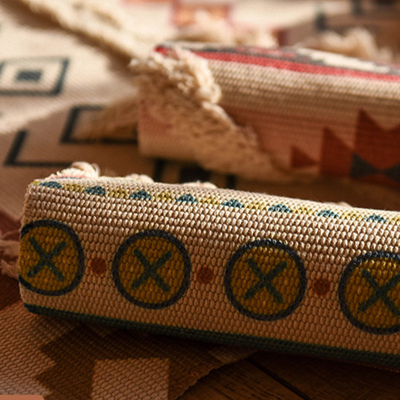 Ownkoti Bohemian Pattern Weave Entryway Tassels Rug - image 4