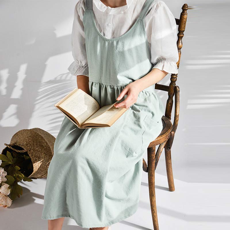 Ownkoti Cross-back Apron Cooking Pockets Apron - image 11