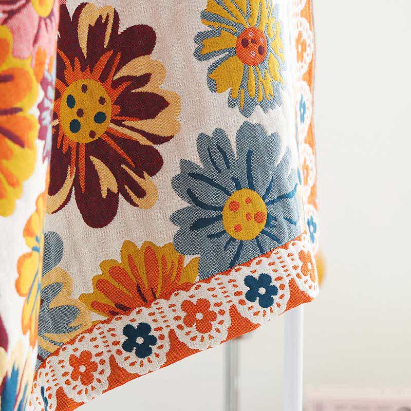 Bright Flower Soft Cotton Bath Towel - image 6