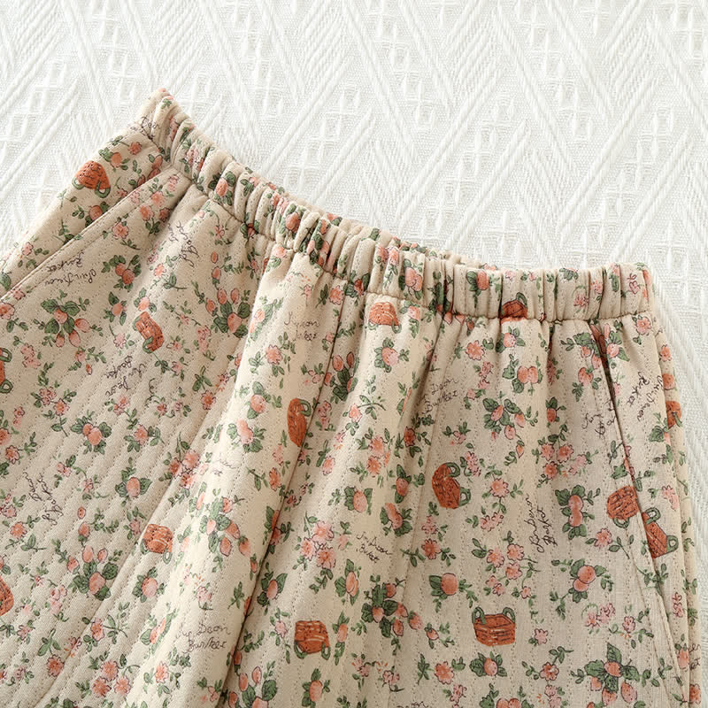 Vintage Rose Garden Cotton Loungewear Set - image 10