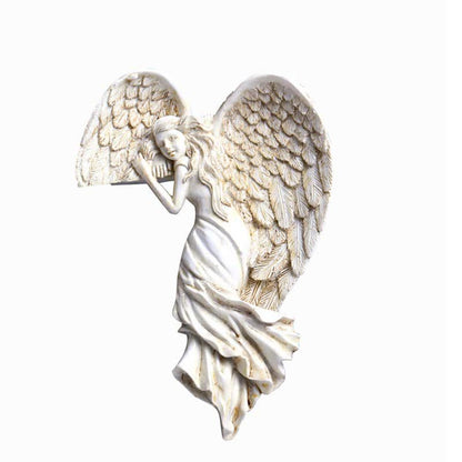 Ownkoti Door Frame Angel Wings Sculpture - image 5