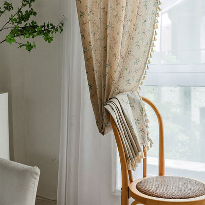 Countryside Style Floral Light Filtering Curtain - image 6