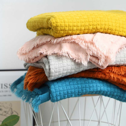 Ownkoti Home Decor Solid Color Comfy Blanket - image 2