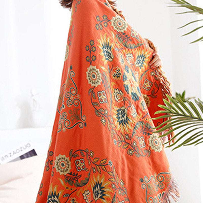 Ownkoti Pattern Reversible Quilt Flower Leisure Quilt - image 7