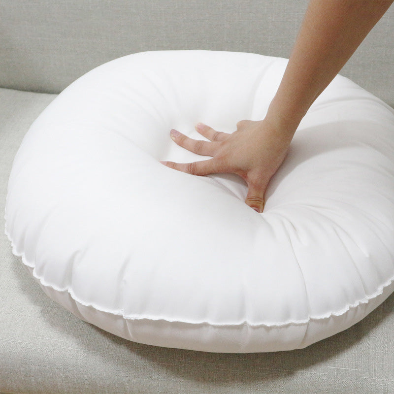 Ownkoti White Fluffy Ultra Soft Pillow Core - White - φ45cm x h5cm - image 8