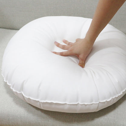 Ownkoti White Fluffy Ultra Soft Pillow Core - White - φ45cm x h5cm - image 8