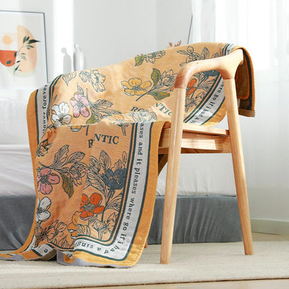 Ownkoti Flower Mixed Color Reversible Bath Towel - image 10