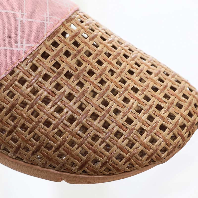Modern Hollow-out Anti-slip Flax Slippers - image 14