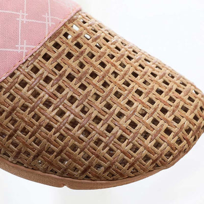 Modern Hollow-out Anti-slip Flax Slippers - image 14