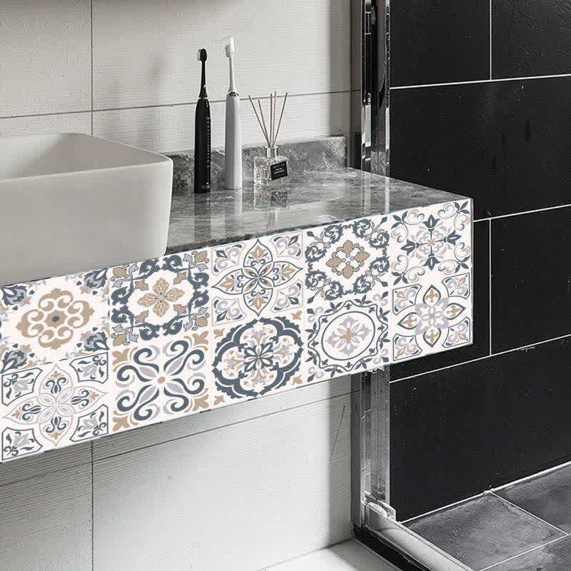 Ownkoti Mixed Pattern Wallpaper Sticker for Home (10PCS) - image 3