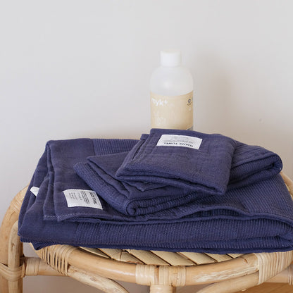 Solid Color Breathable Gauze Towel - image 9