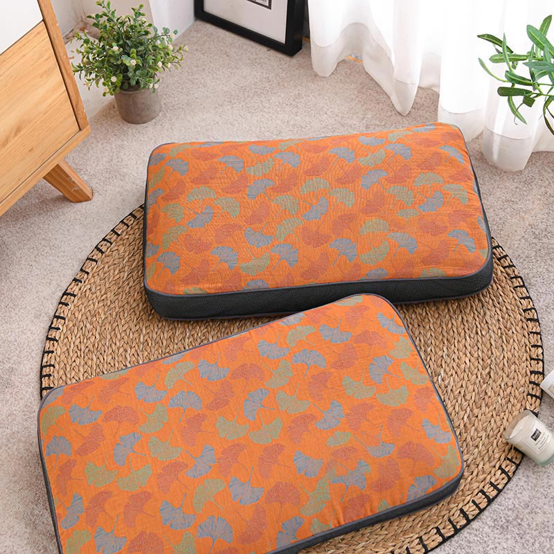 Buckwheat Pillow Ginkgo Leaf Cotton Pillowcase - image 6