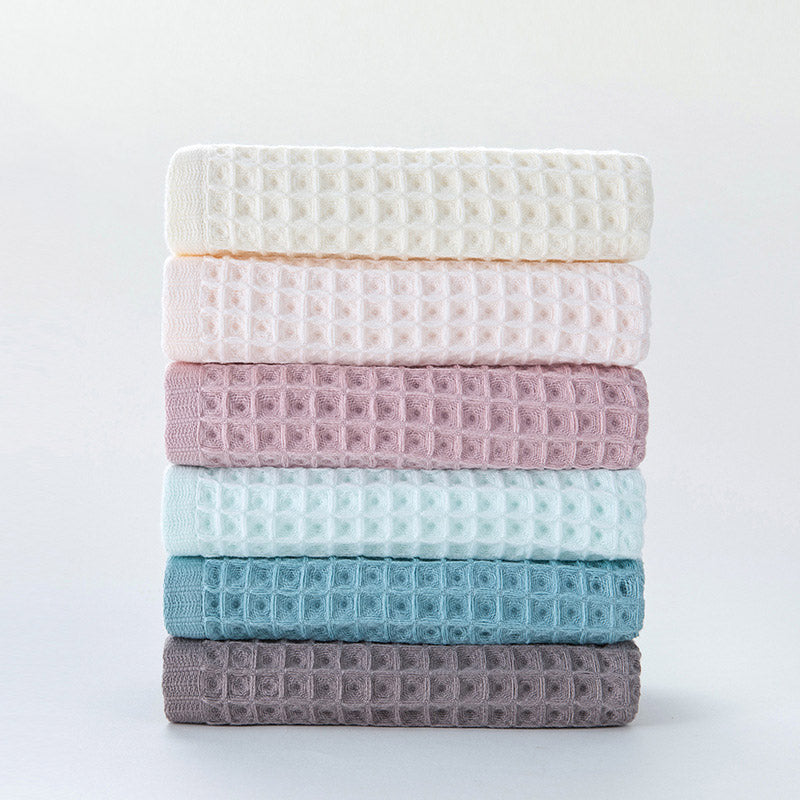 Ownkoti Simple Cotton Waffle Weave Towel (3PCS) - image 3