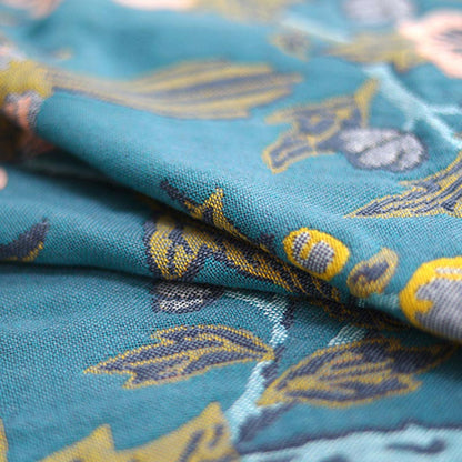 Bright Color Hibiscus Reversible Bath Towel - image 13