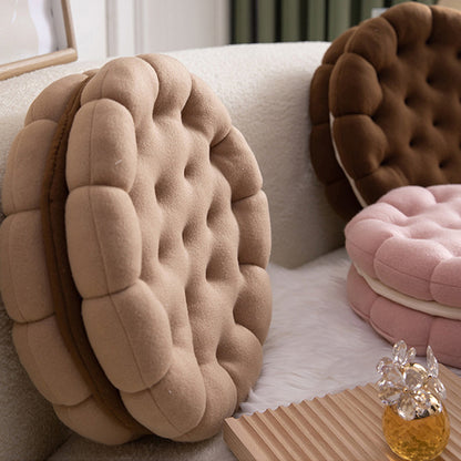 Cute Biscuit Circle Shape Seat Cushion - image 8
