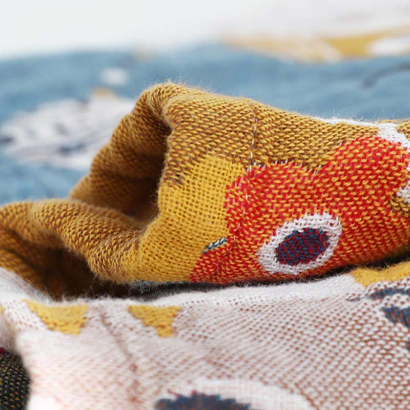 Ownkoti Cute Cat Cotton Soft Pillow Towel (2PCS) - image 5