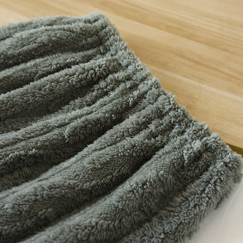 Retro Embroidery Soft Fleece Pajama Set - image 7