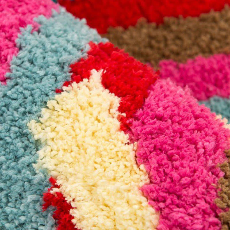 Rainbow & Letters Soft Non-slip Bath Mat - image 3