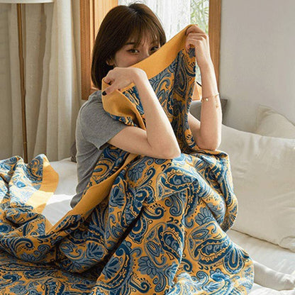 Ownkoti Mixed Color Reversible Gauze Bath Towel - image 2