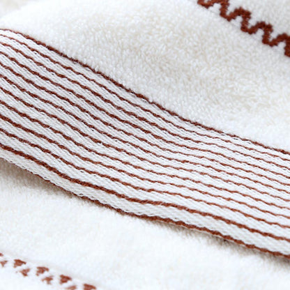 Ownkoti Striped Bath Towel Bathroom Towel Set - image 6