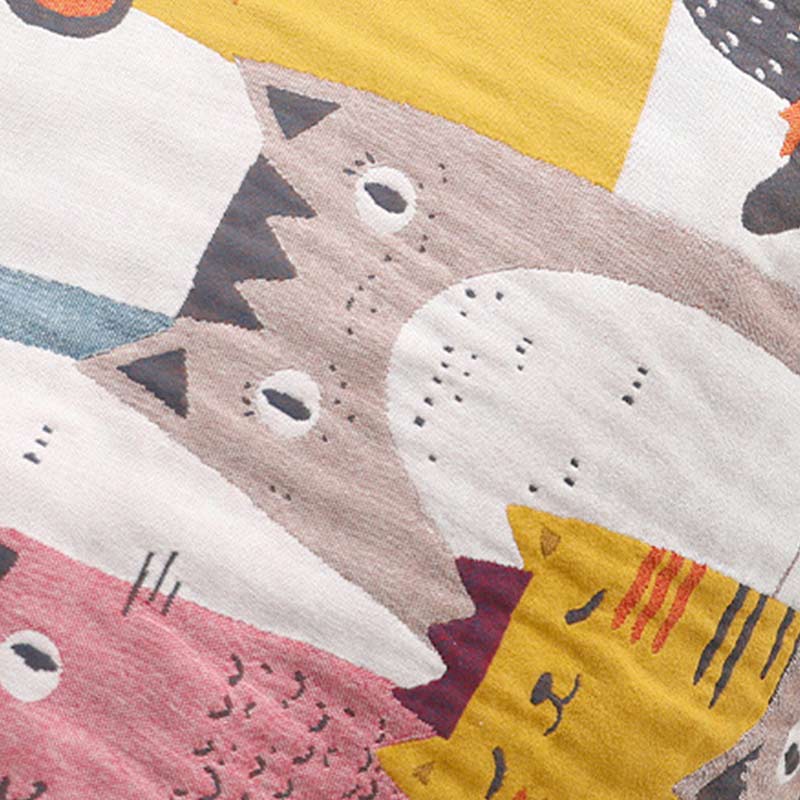 Ownkoti Cute Cat Reversible Cotton Soft Quilt - image 9