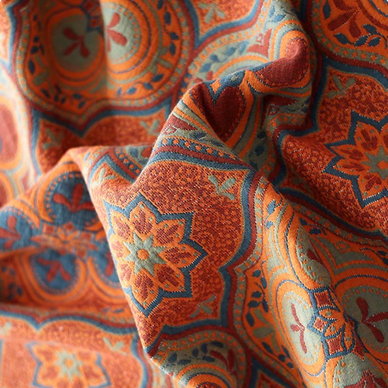 Petal Flower Pattern Cotton Reversible Quilt - image 3