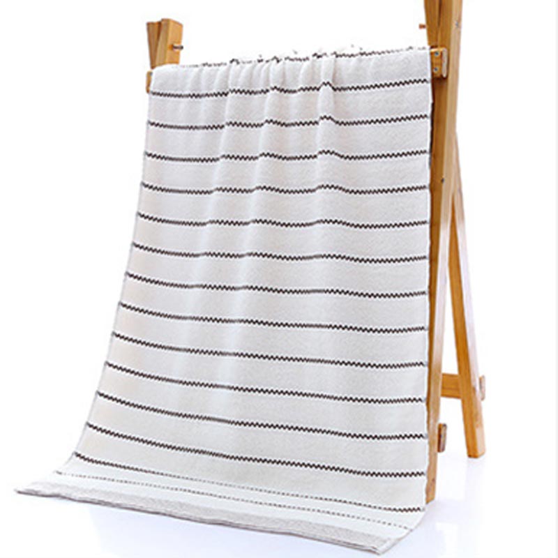 Ownkoti Striped Bath Towel Bathroom Towel Set - image 5
