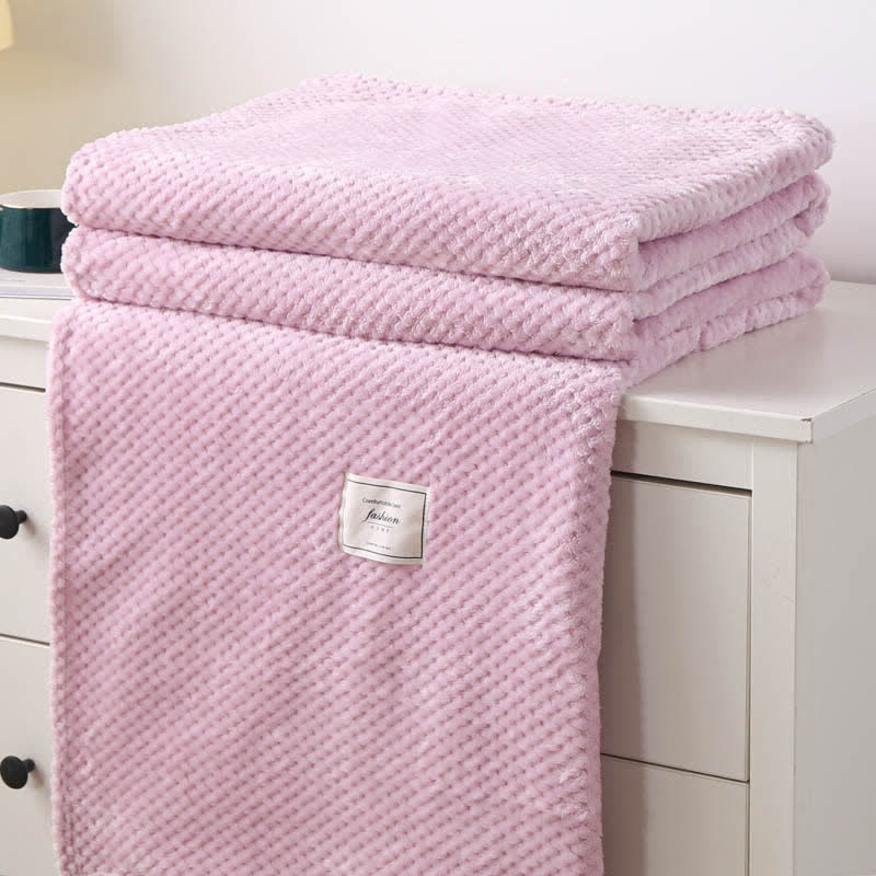 Modern Lightweight Soft Throw Blanket - Pink - Queen - image 24