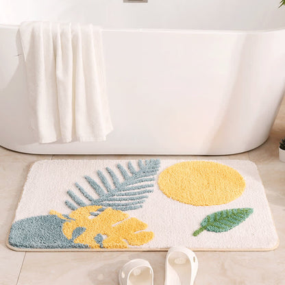 Rural Water Absorbent Non-slip Bath Mat - Pattern 2 - 19" x 31" - image 2
