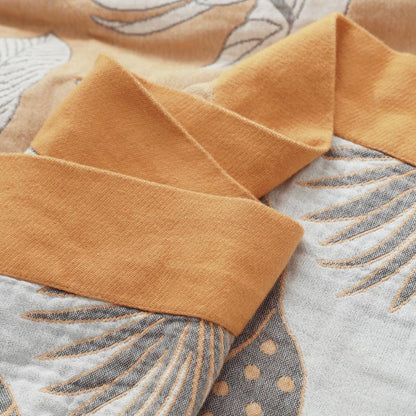 Pattern Cotton Gauze Soft Reversible Blanket - image 6