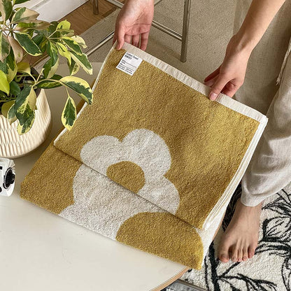 Flower Breathable Cotton Soft Towel - image 4
